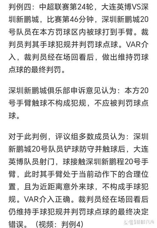 第12期裁判评议结果公布：英博点球申诉不成立